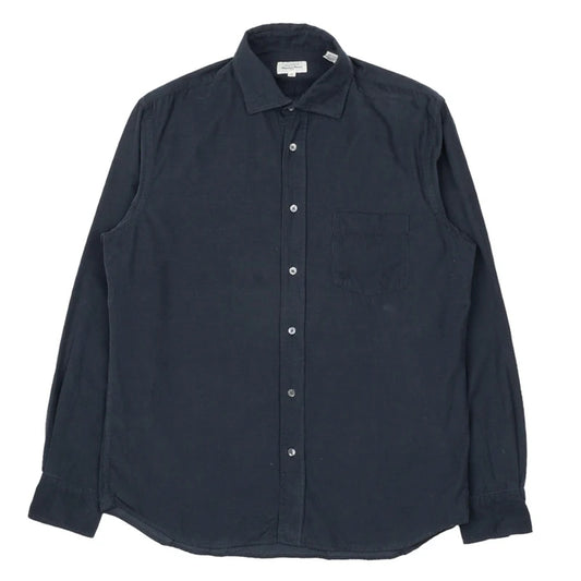 Hartford Paul Pat Fine Cord Shirt Carbon