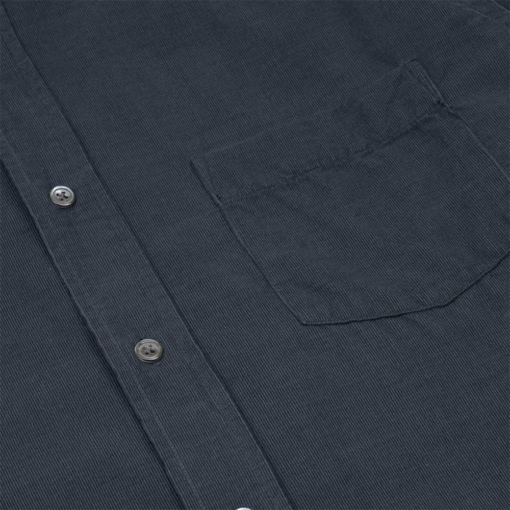 Hartford Paul Pat Fine Cord Shirt Carbon
