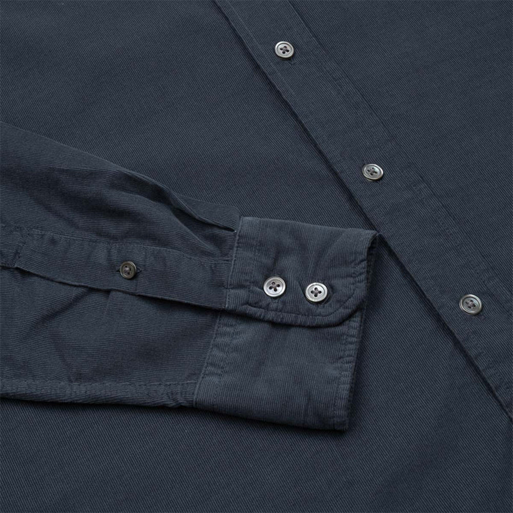 Hartford Paul Pat Fine Cord Shirt Carbon