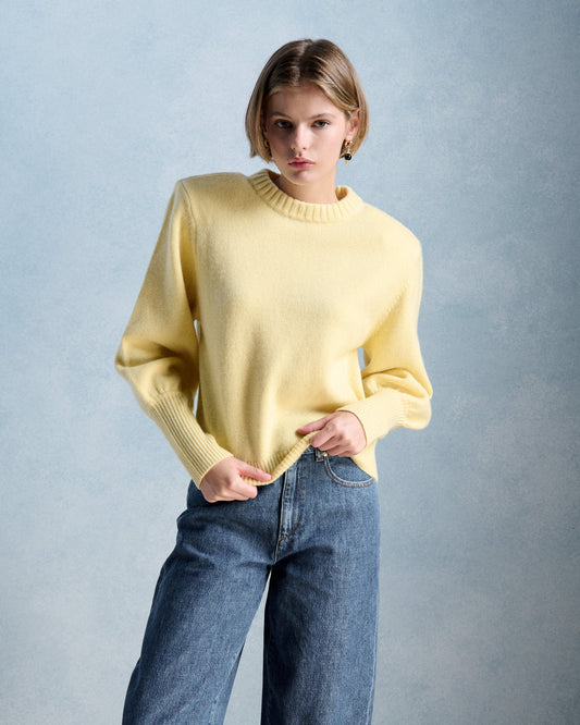 Petite Mendigote Madeleine Sweater Wheat