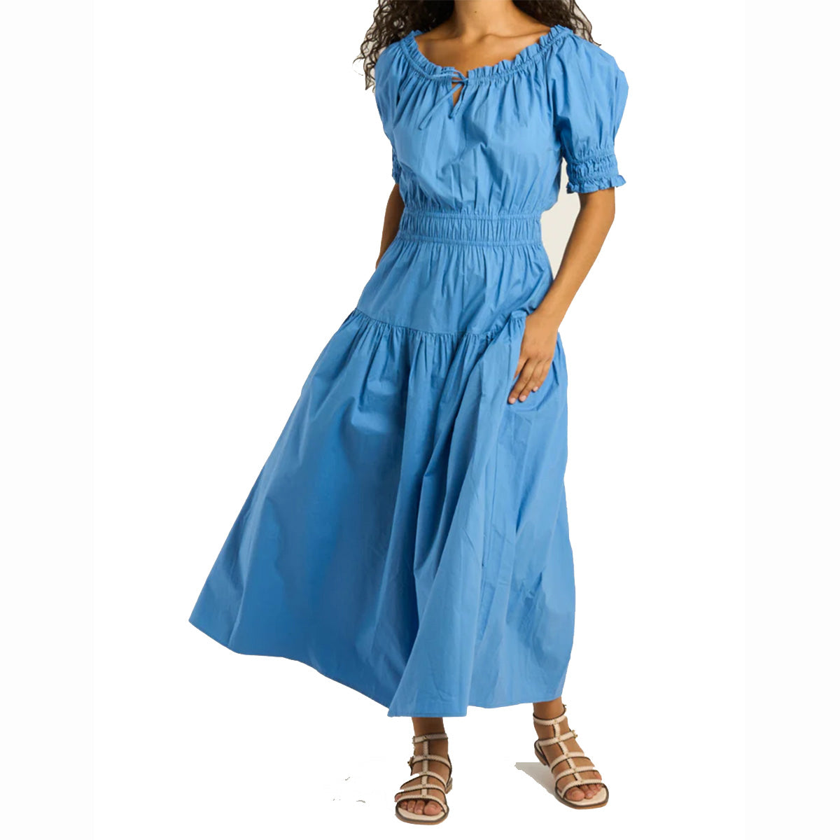 Petite Mendigote Chiara Dress Blue