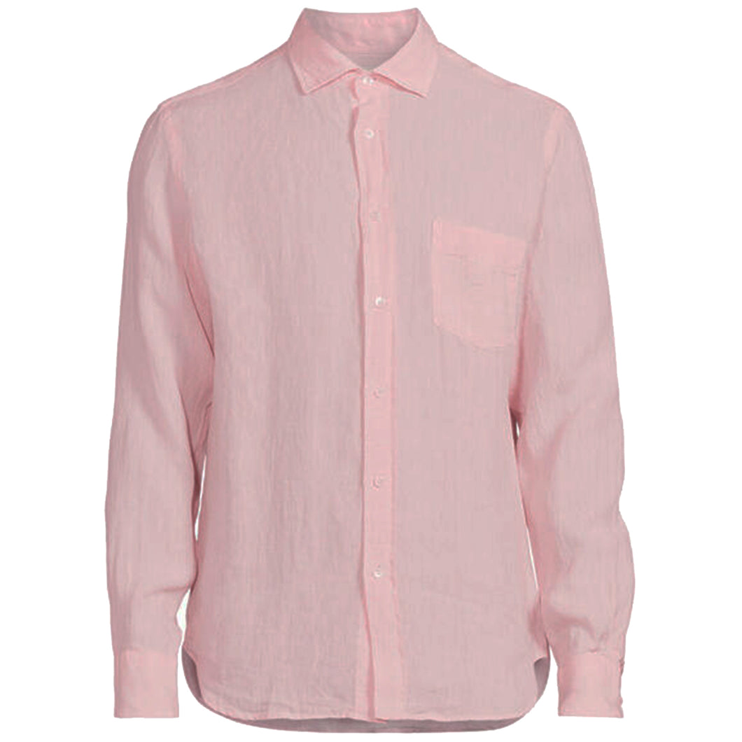 Hartford Paul Linen Shirt Pink