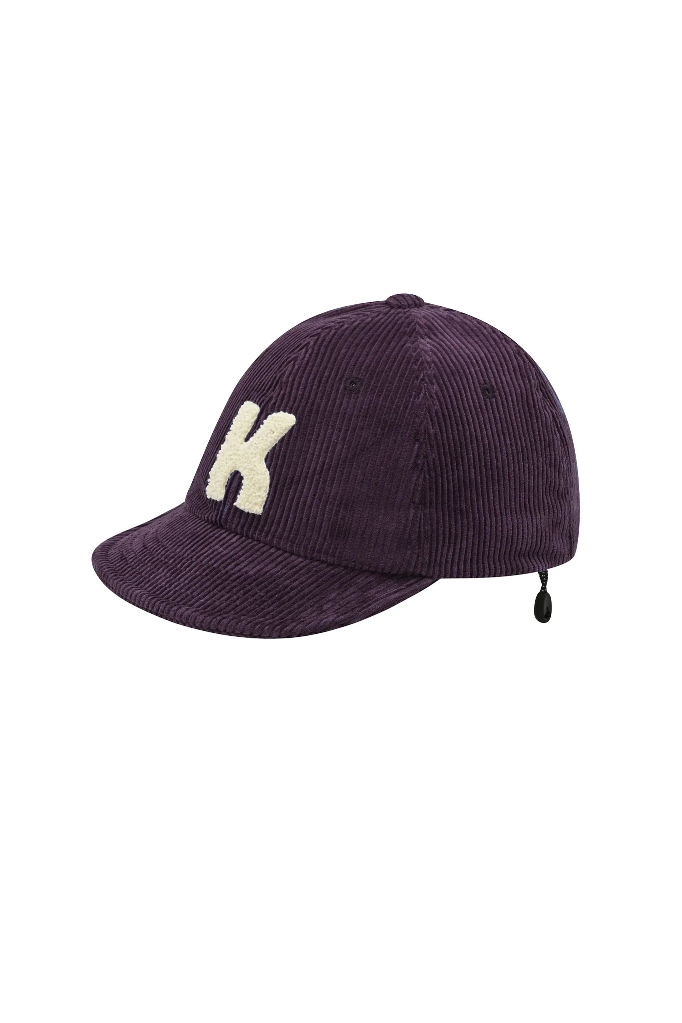 Kappy Corduroy Logo Cap Purple