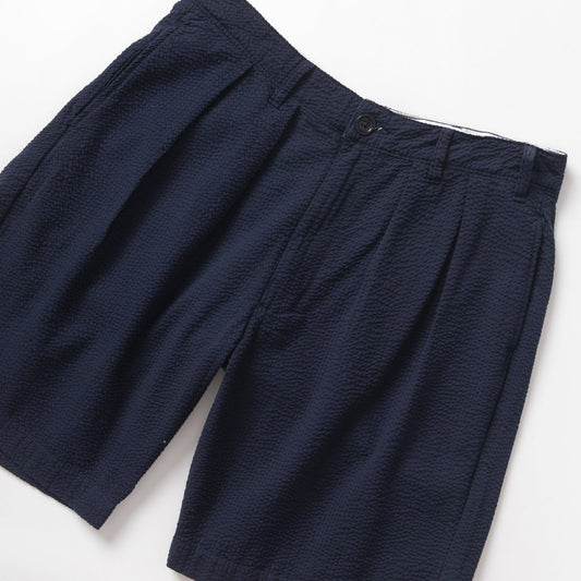 Service Works Seersucker Part Timer Shorts Navy