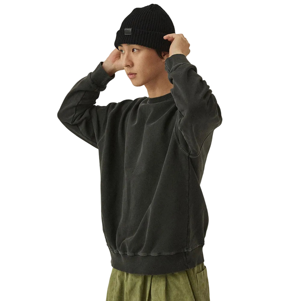 Kappy Design Pigment Sweatshirt Dark Grey