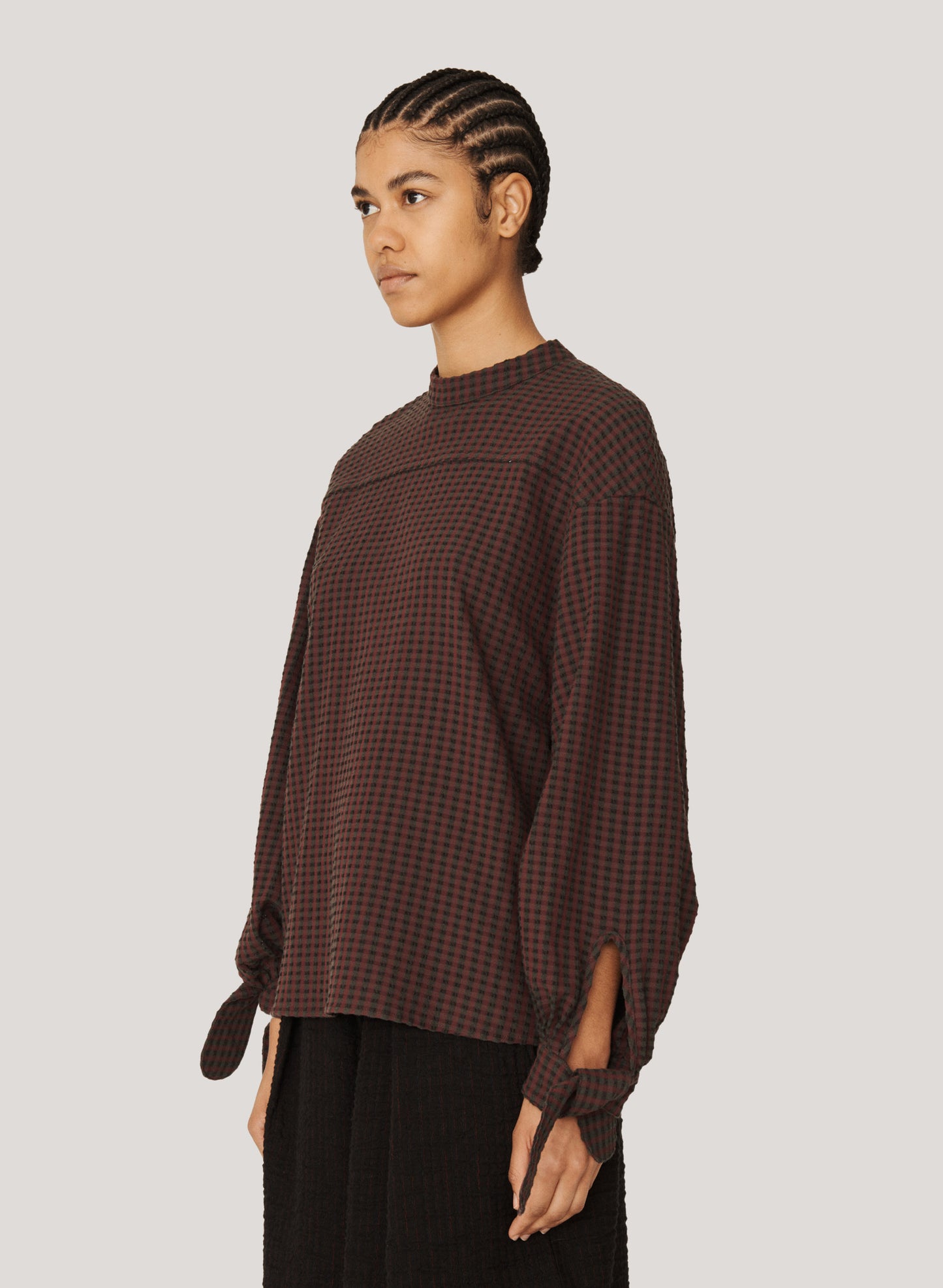 YMC Rush Top Burgundy Multi