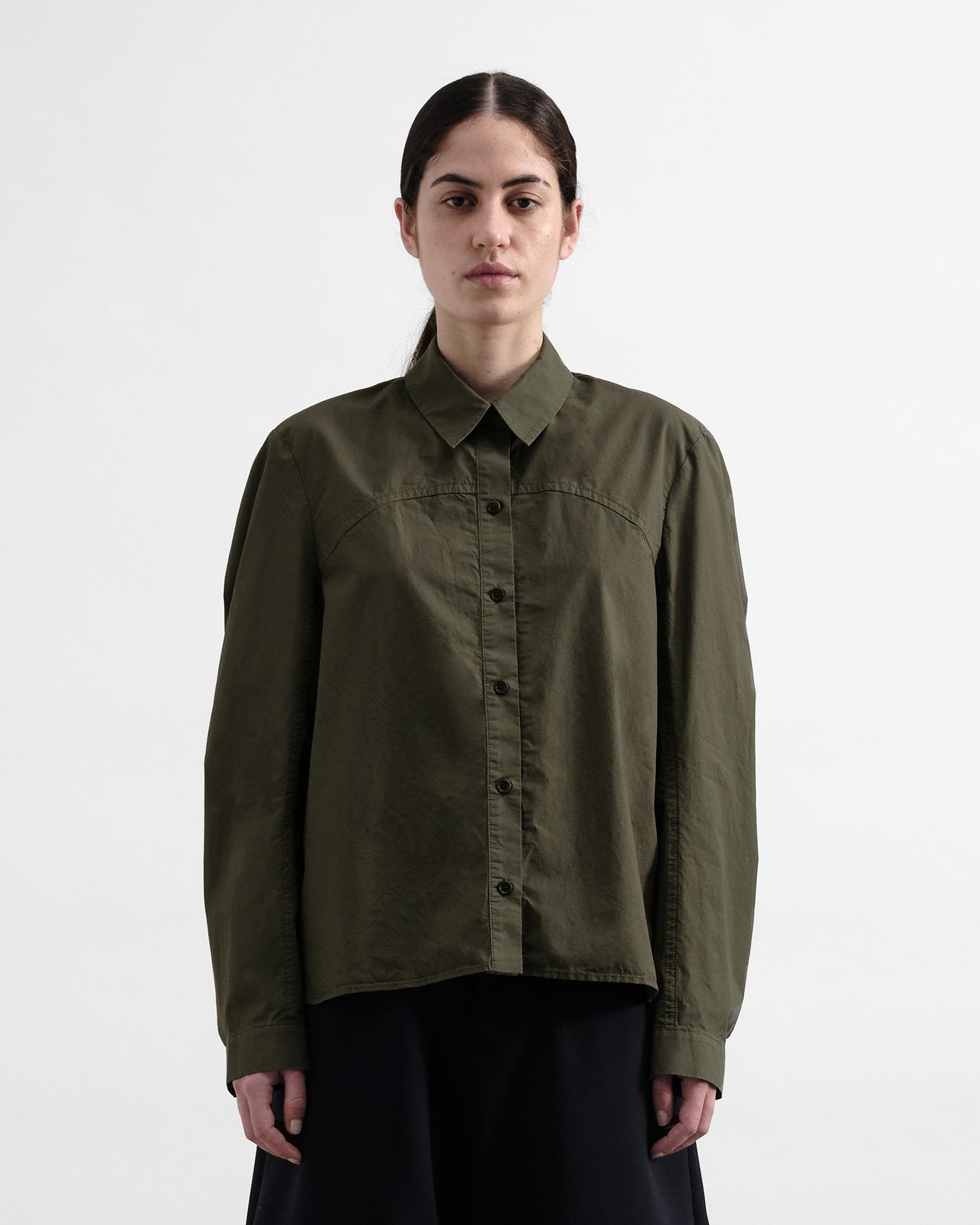 YMC Kengo Shirt Olive
