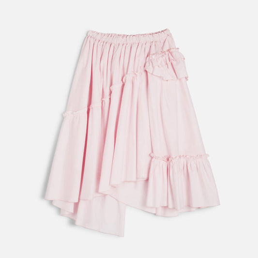 YMC Draped Skirt Pink