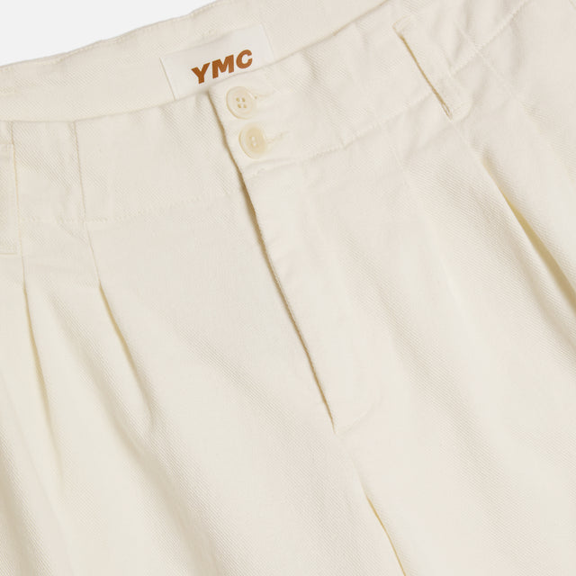 YMC Earth Keaton Trouser Ecru