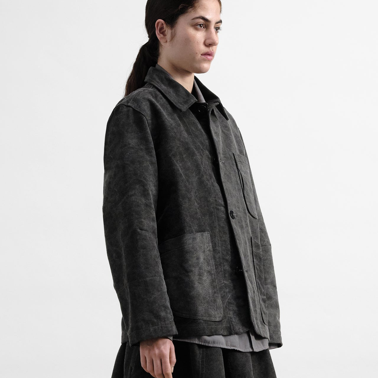 YMC Construction Jacket Charcoal