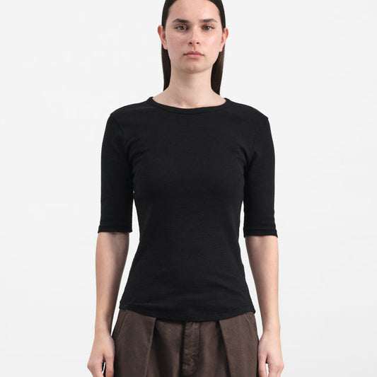 YMC Earth Charlotte T-Shirt Black