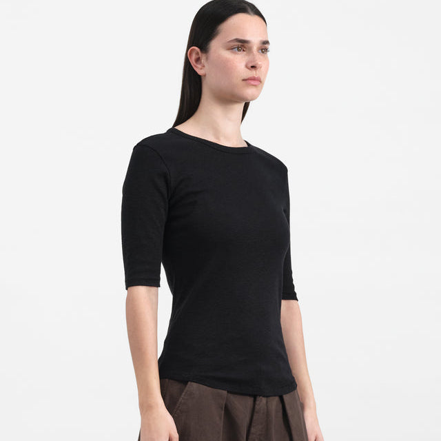 YMC Earth Charlotte T-Shirt Black