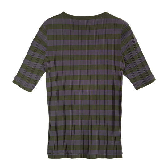 YMC Earth Charlotte T-Shirt Black / Grey