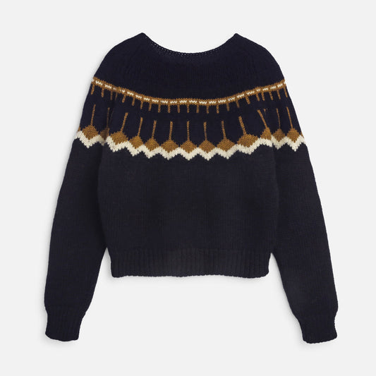 YMC Mini Jeepster Jumper Navy