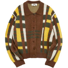 Load image into Gallery viewer, YMC Rat Pack Cardigan Brown Multi
