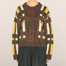 Load image into Gallery viewer, YMC Rat Pack Cardigan Brown Multi
