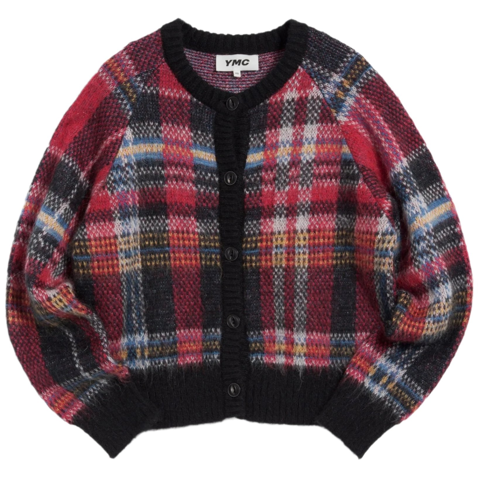 YMC Foxtail Stripe Cardigan Multi – Supra