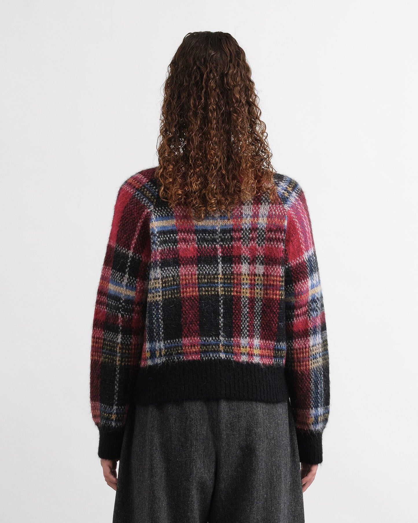 YMC Foxtail Stripe Cardigan Multi