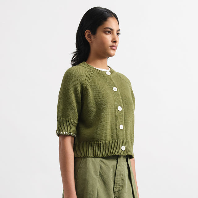 YMC Kwai Knit Green