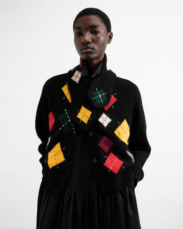 YMC Atomic Cardigan Black
