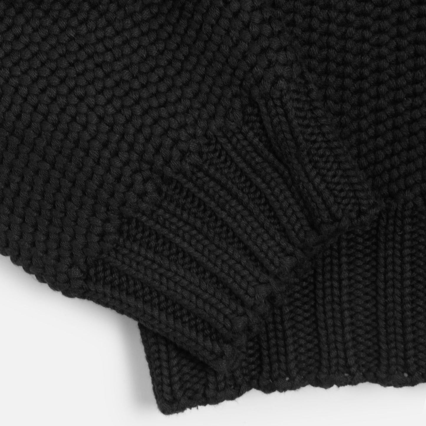 YMC Atomic Cotton Cardigan Black