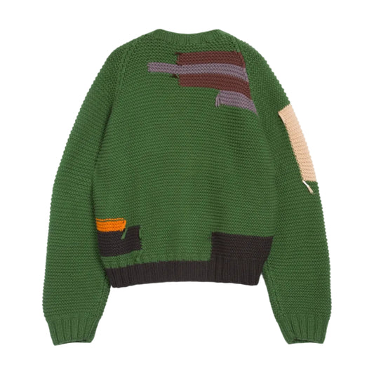 YMC Atomic Cardigan Green
