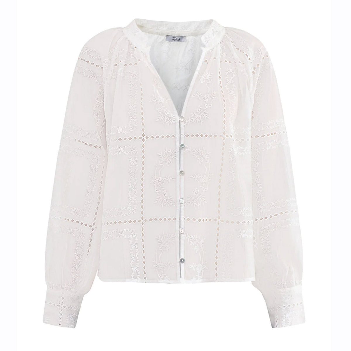 Rails Francine Top Ivory Handkerchief