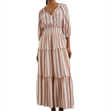 Load image into Gallery viewer, Rails Caterine Dress Camino Stripe
