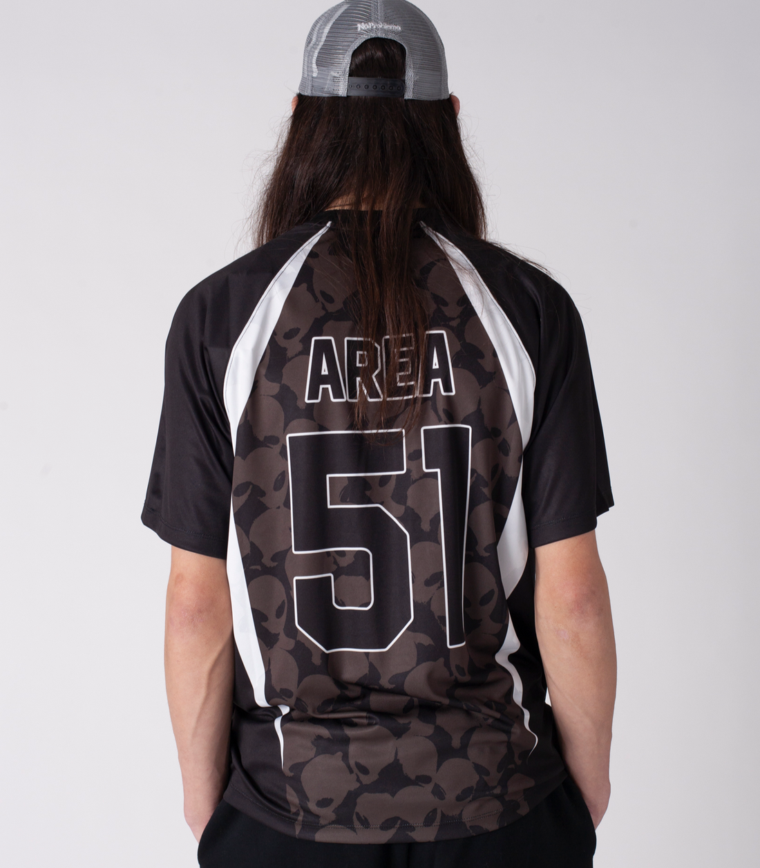 No Problemo Area 51 Football Shirt Black