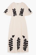 Load image into Gallery viewer, Leon &amp; Harper Roe Birdy + Off White Short Sleeve Dress
