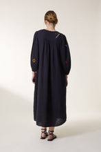 Load image into Gallery viewer, Leon &amp; Harper  Romaine Brod + Carbone Long sleeve Dress
