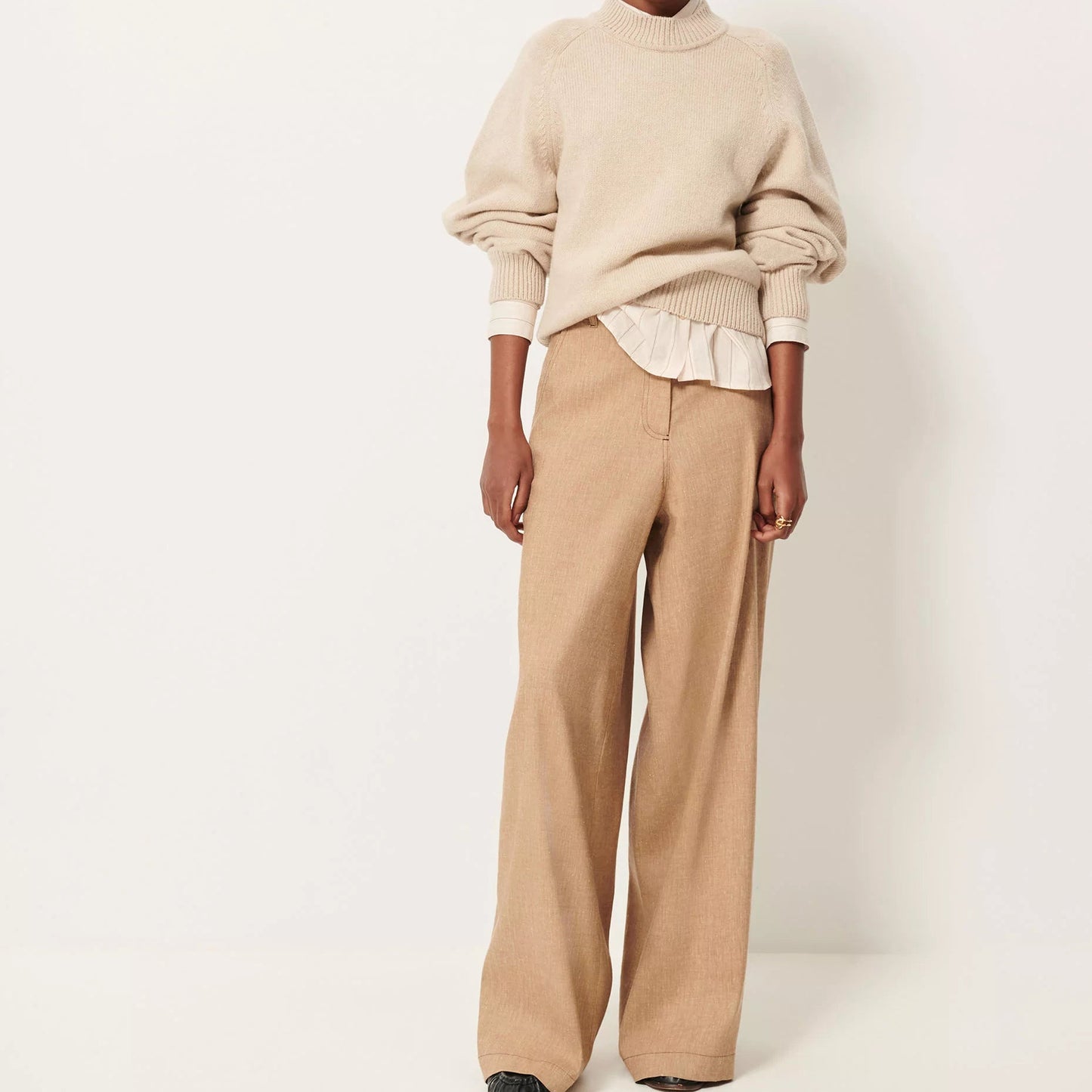 Sessun Dalan Jumper Chai Latte