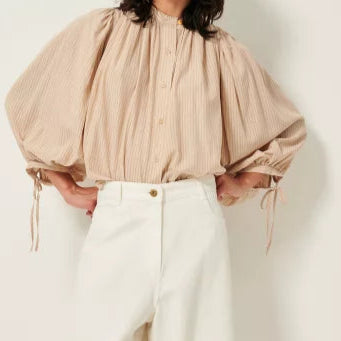 Sessun Dali Blouse Chai Latte