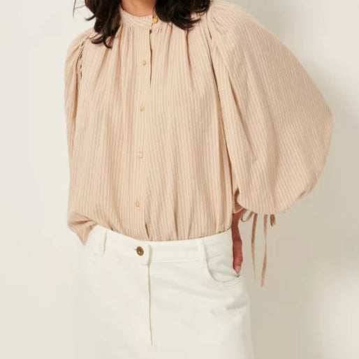 Sessun Dali Blouse Chai Latte
