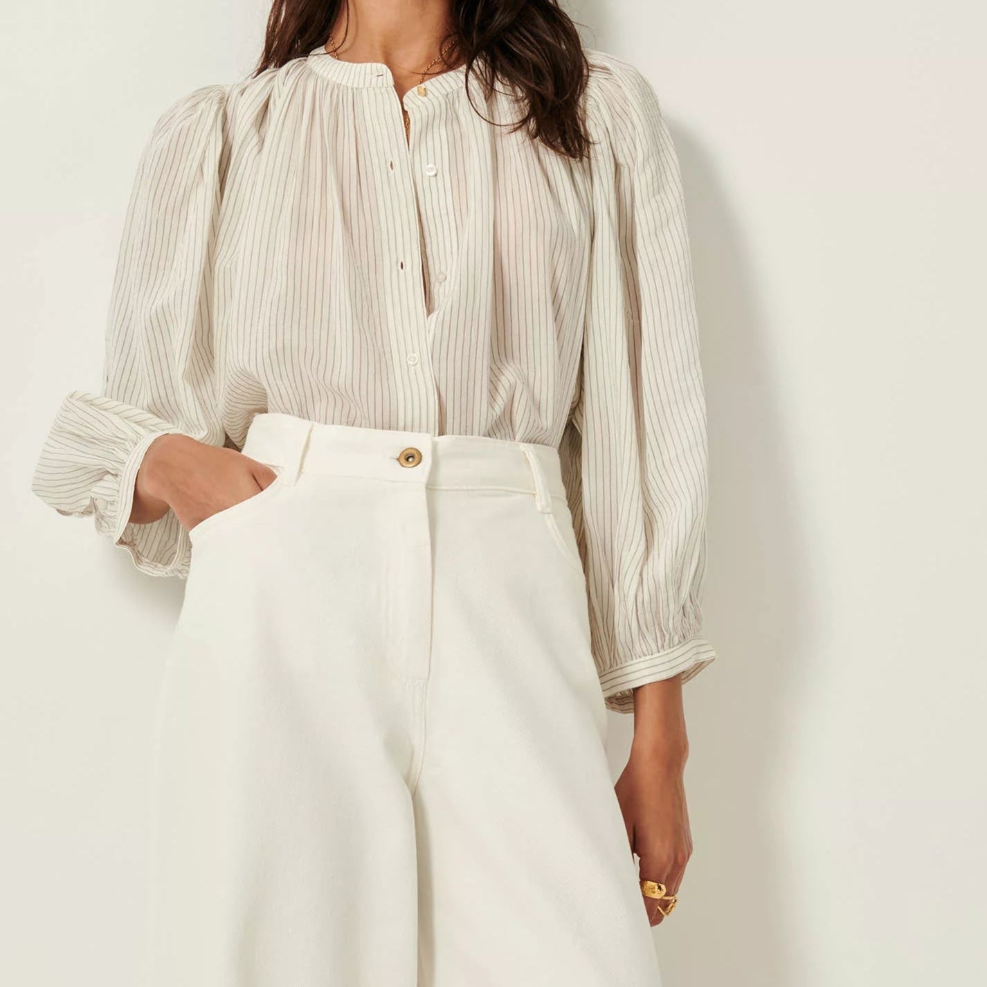 Sessun Lucy H Blouse Whiblack