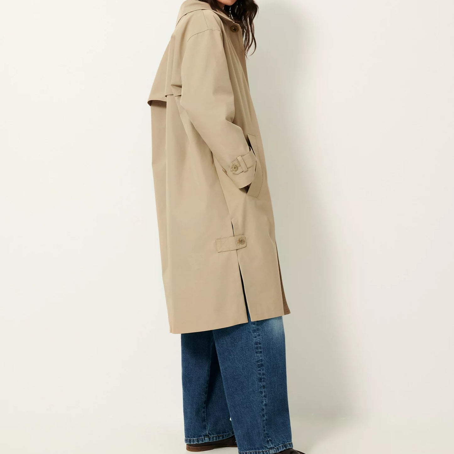 Sessun Trenchliss Coat Riverstone