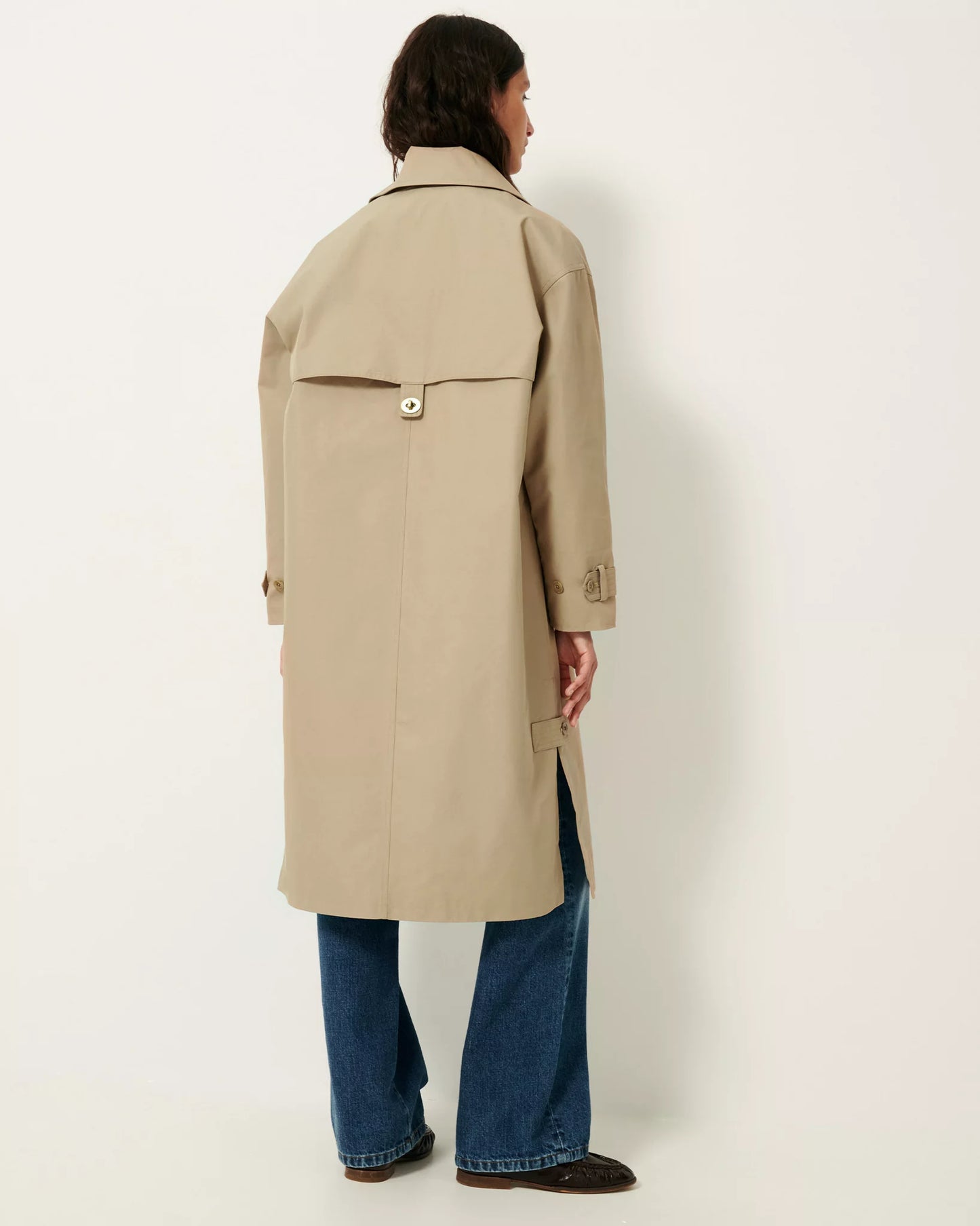 Sessun Trenchliss Coat Riverstone