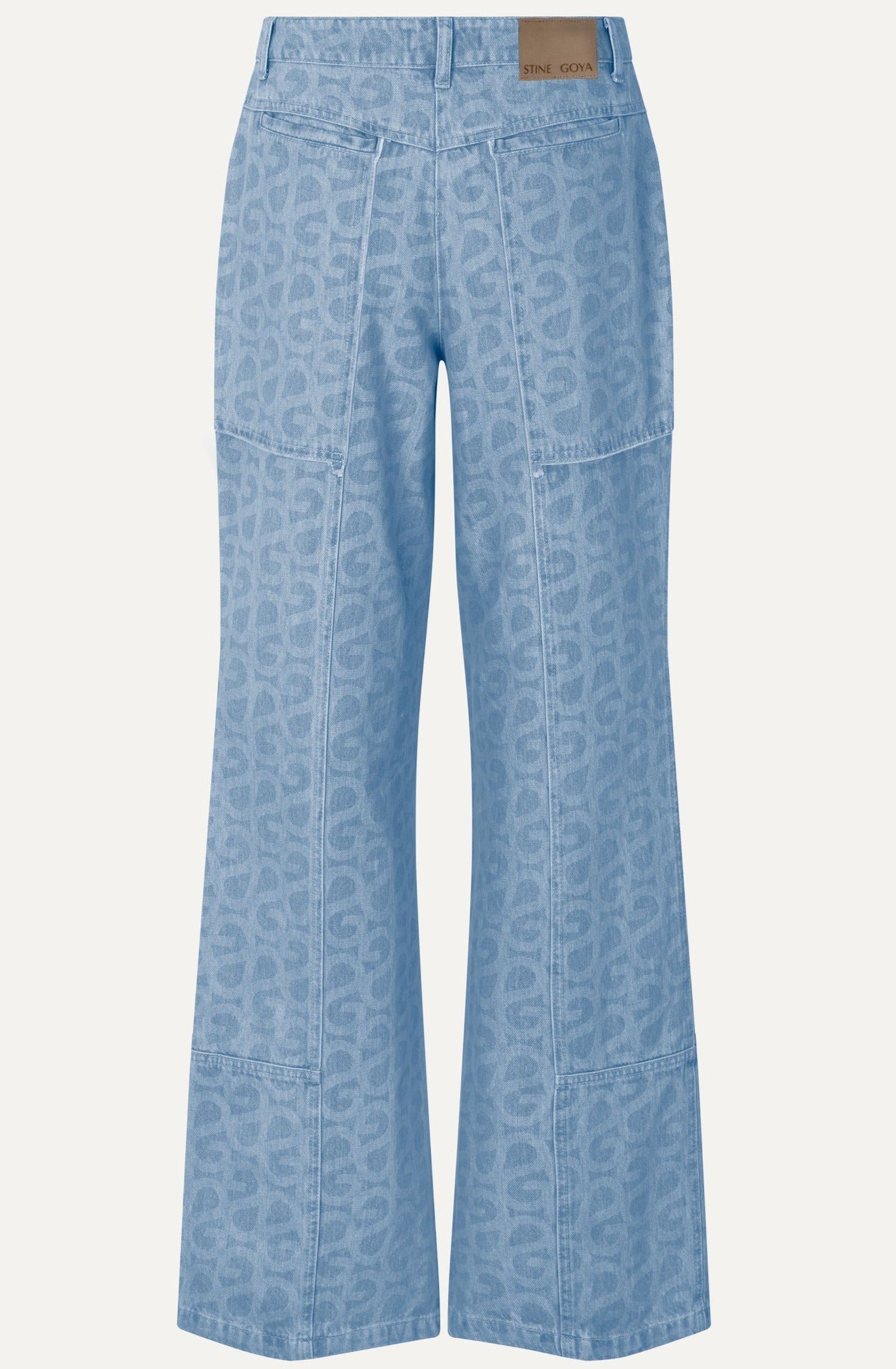 Stine Goya SGAoibhin Denim Pants SG Logo