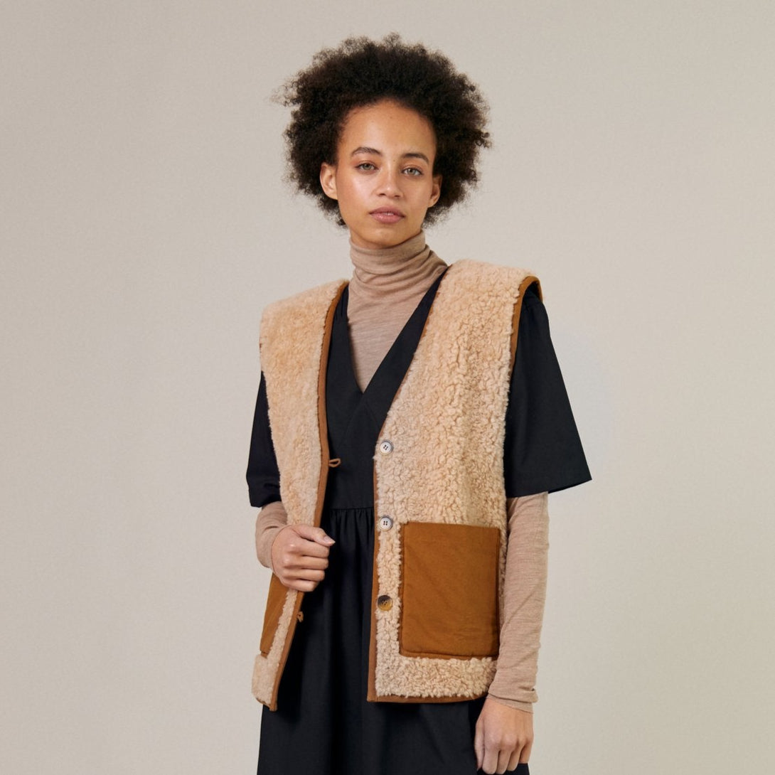 Sideline Spin Vest Natural