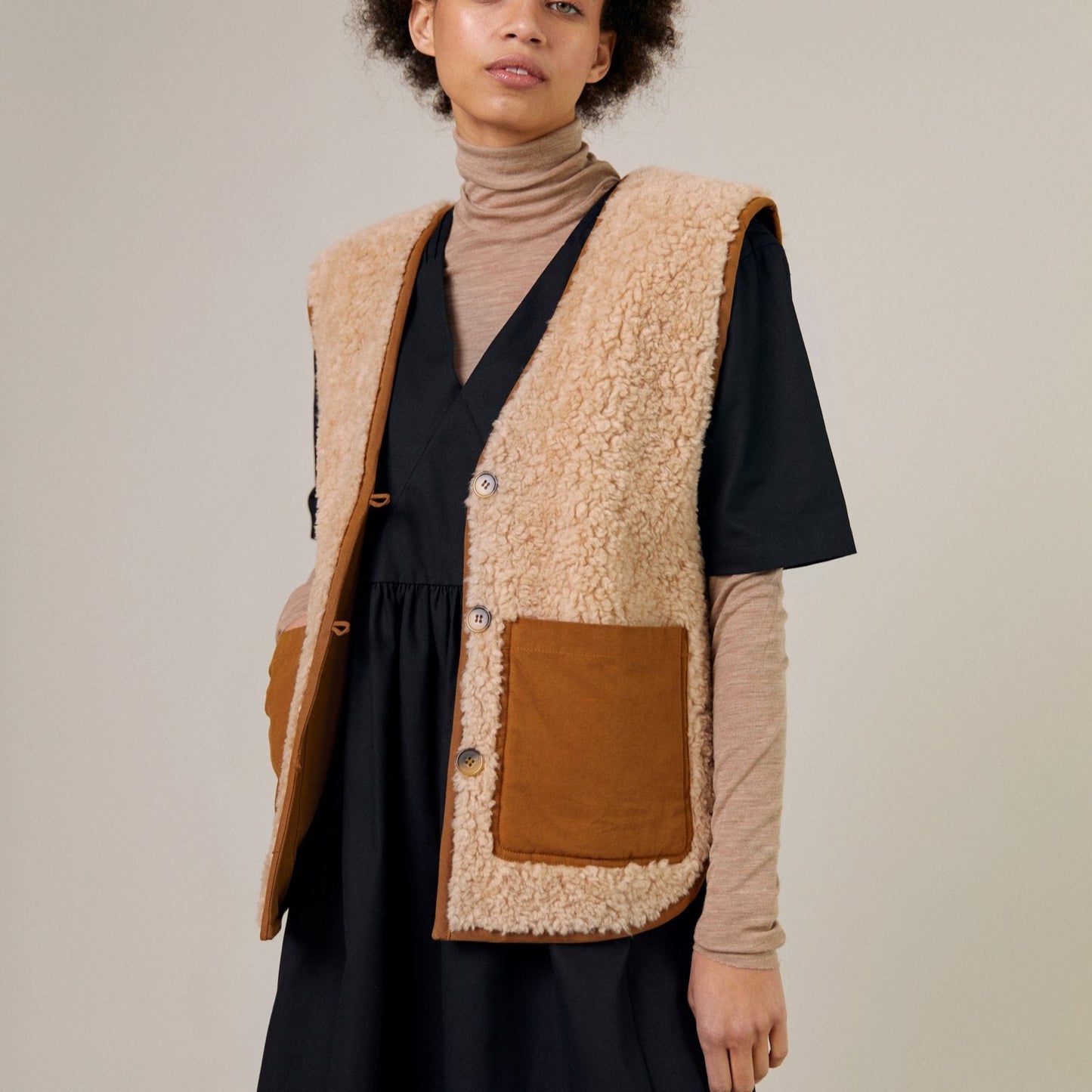 Sideline Spin Vest Natural