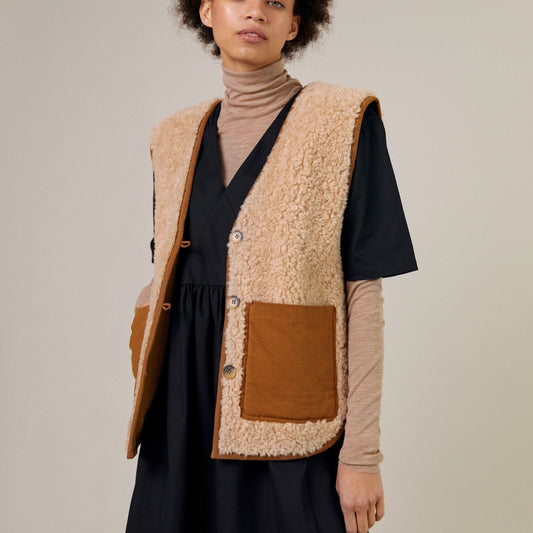 Sideline Spin Vest Natural