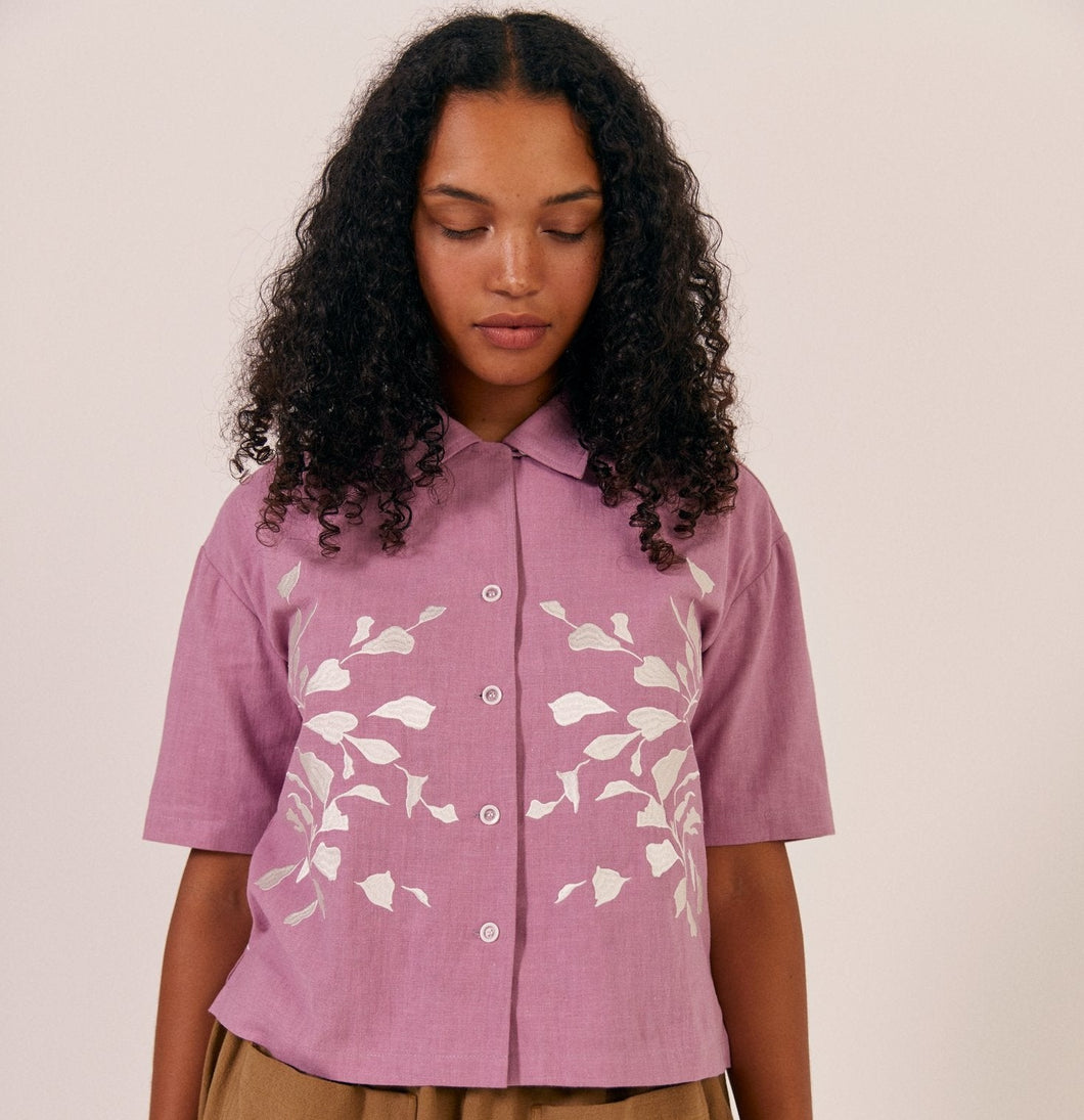 Sideline Odette Shirt Lilac