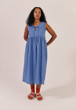 Load image into Gallery viewer, Sideline Nancy Dress Flat Blue
