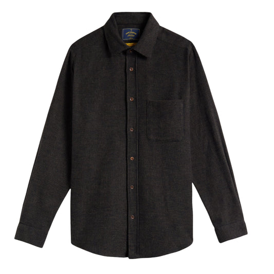 Portuguese Flannel Sounds LS Shirt Brown
