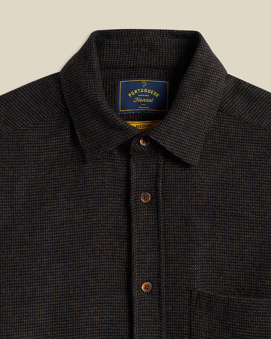 Portuguese Flannel Sounds LS Shirt Brown
