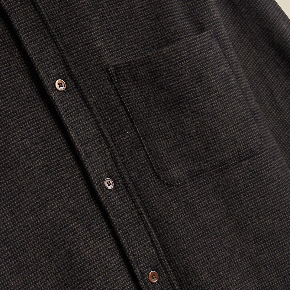 Portuguese Flannel Sounds LS Shirt Brown