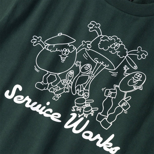 Service Works Pots & Pans Tee Forest