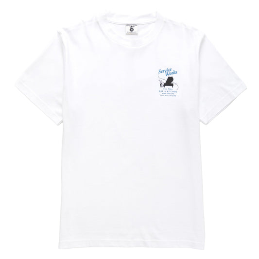 Service Works Bar & Kitchen Tee White