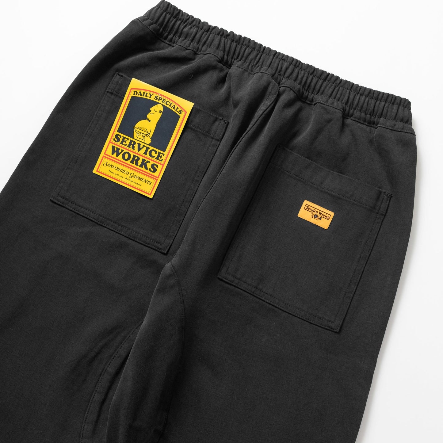 Service Works Moleskin Chef Pants Black
