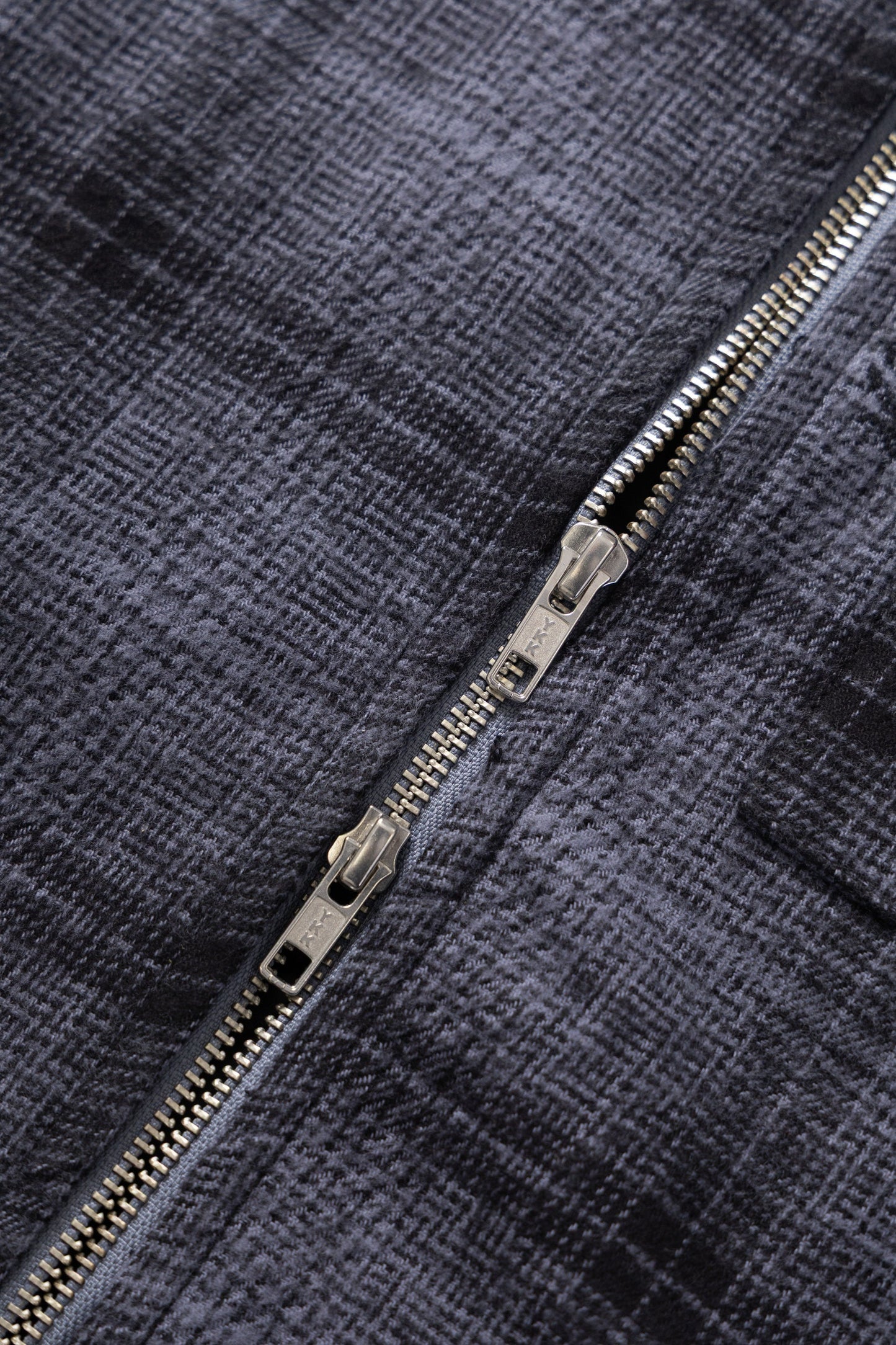 Service Works Thistle Plaid Padded Work Vest Black